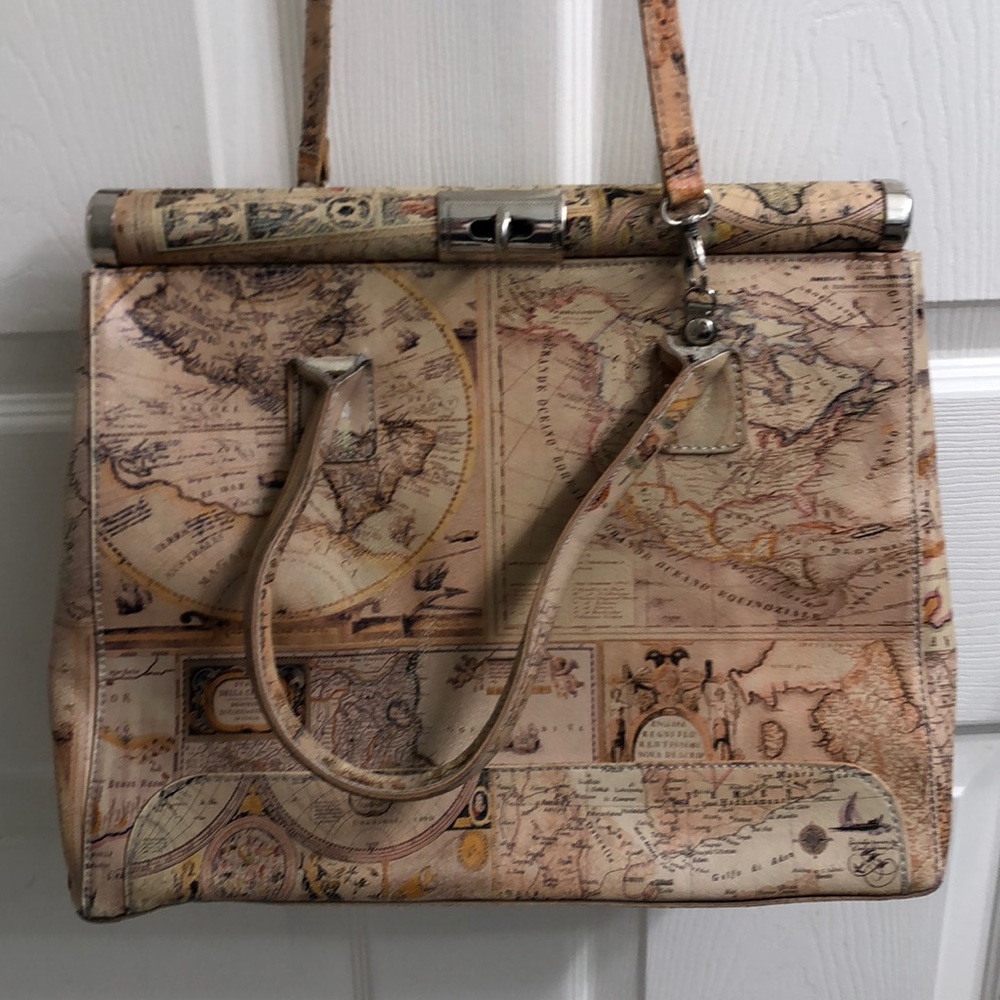 World Map Women’s Purse